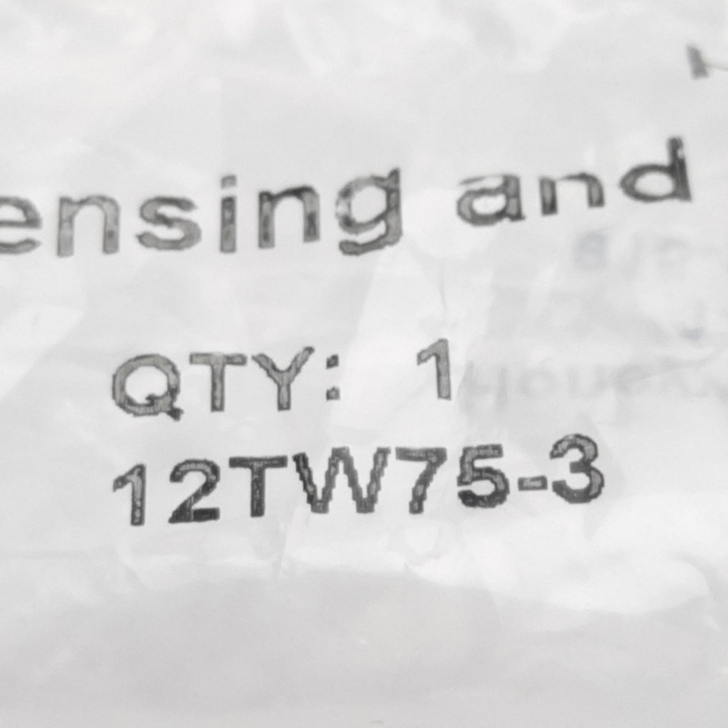 New Honeywell 12TW75-3 Toggle Switch, DPDT 2-Pole 2-Position, 5A 115VAC/28VDC