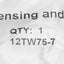 New Honeywell 12TW75-7 Toggle Switch, DPDT 2-Pole 3-Position, 5A 115VAC/28VDC