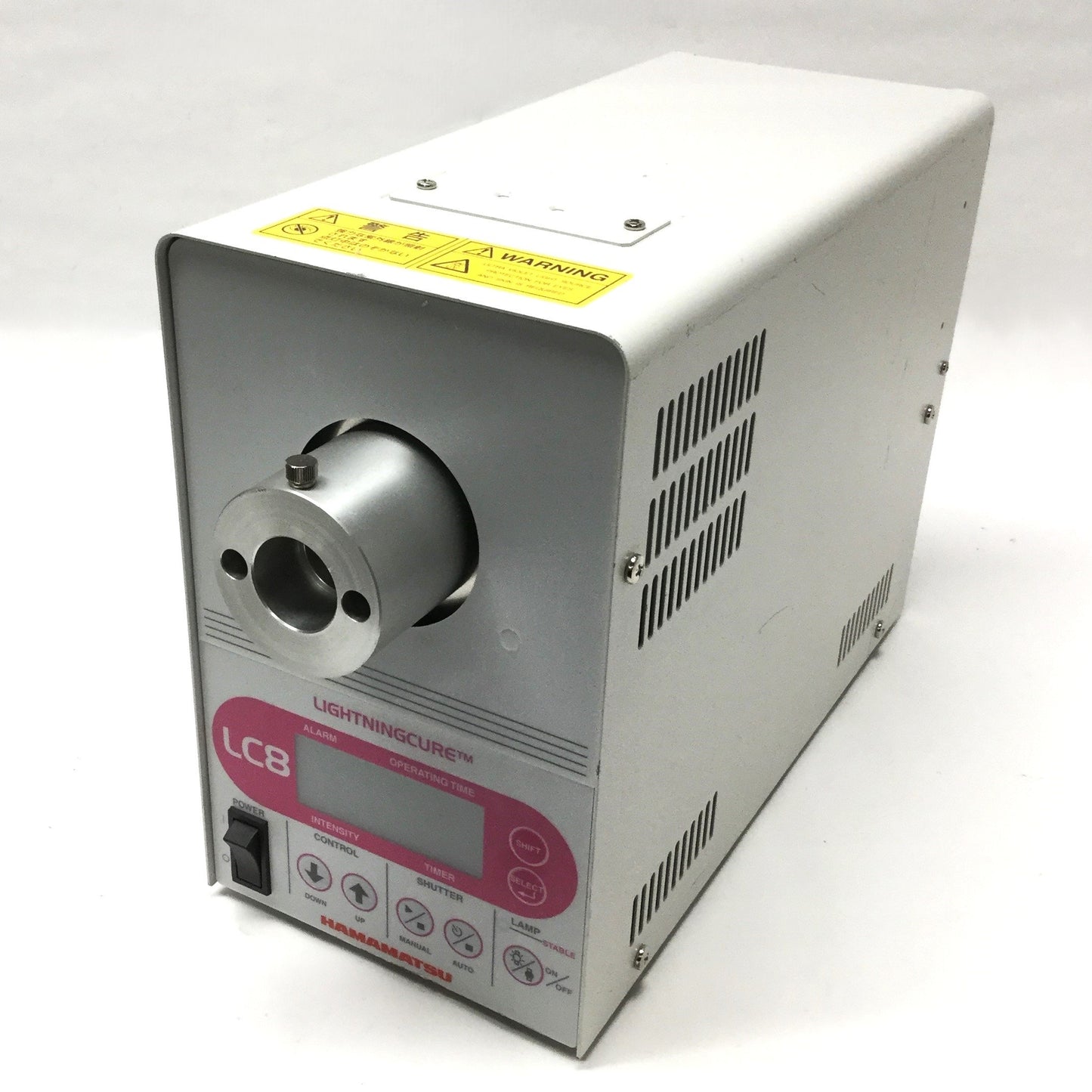 Used Hamamatsu L9588-01A LIGHTNINGCURE LC8 UV Spot Light Source 365nm, 100-240VAC