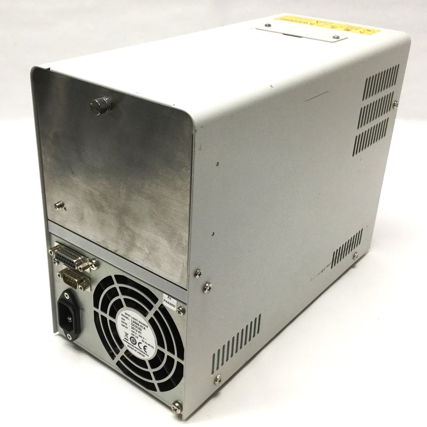 Used Hamamatsu L9588-01A LIGHTNINGCURE LC8 UV Spot Light Source 365nm, 100-240VAC