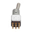 Used Honeywell 12TW75-3 Toggle Switch, DPDT, 2-Pole, 2-Position, 5A 115VAC/28VDC