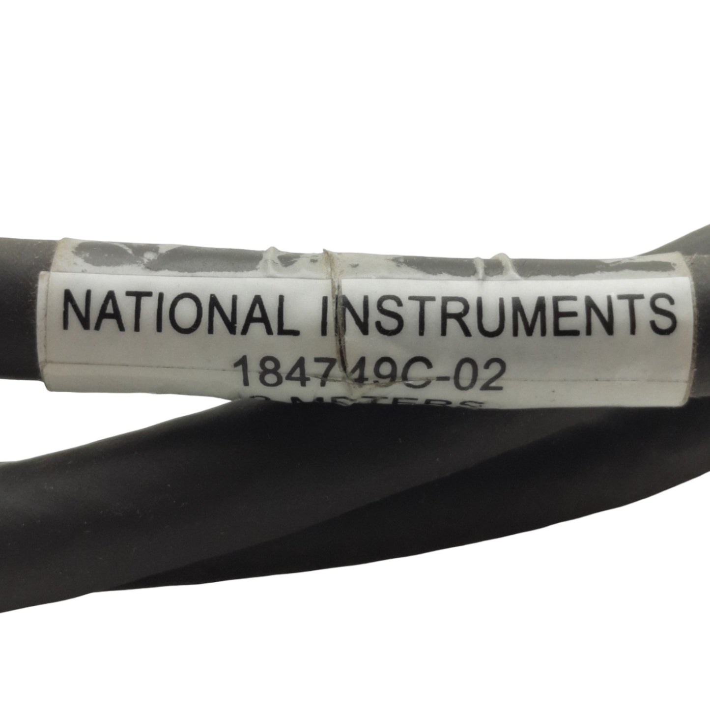 Used National Instruments 184749C-02 Shielded 68-Pin SCSI Multifunction DAQ Cable, 2m