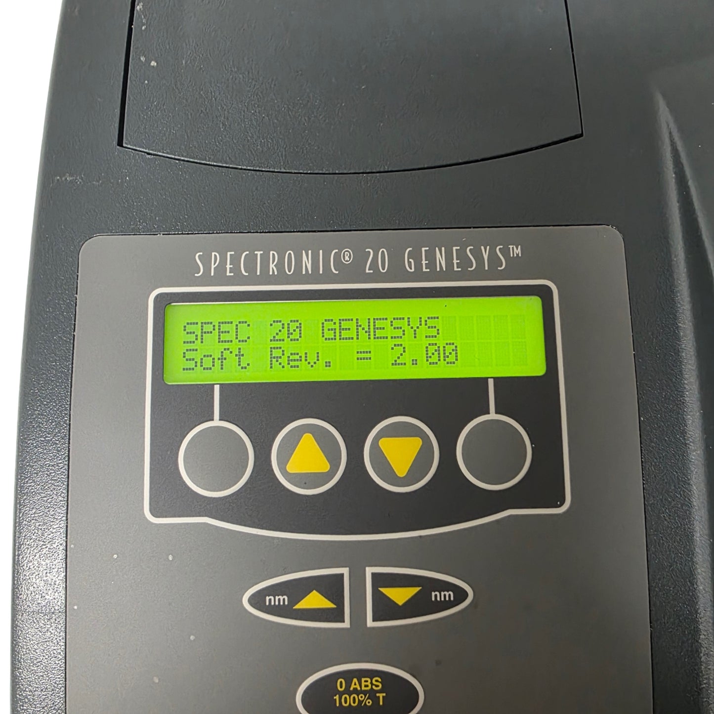 Used Spectronic Instruments 4001/4 Genesys 20 Visible Spectrometer 325 To 1100nm 120V
