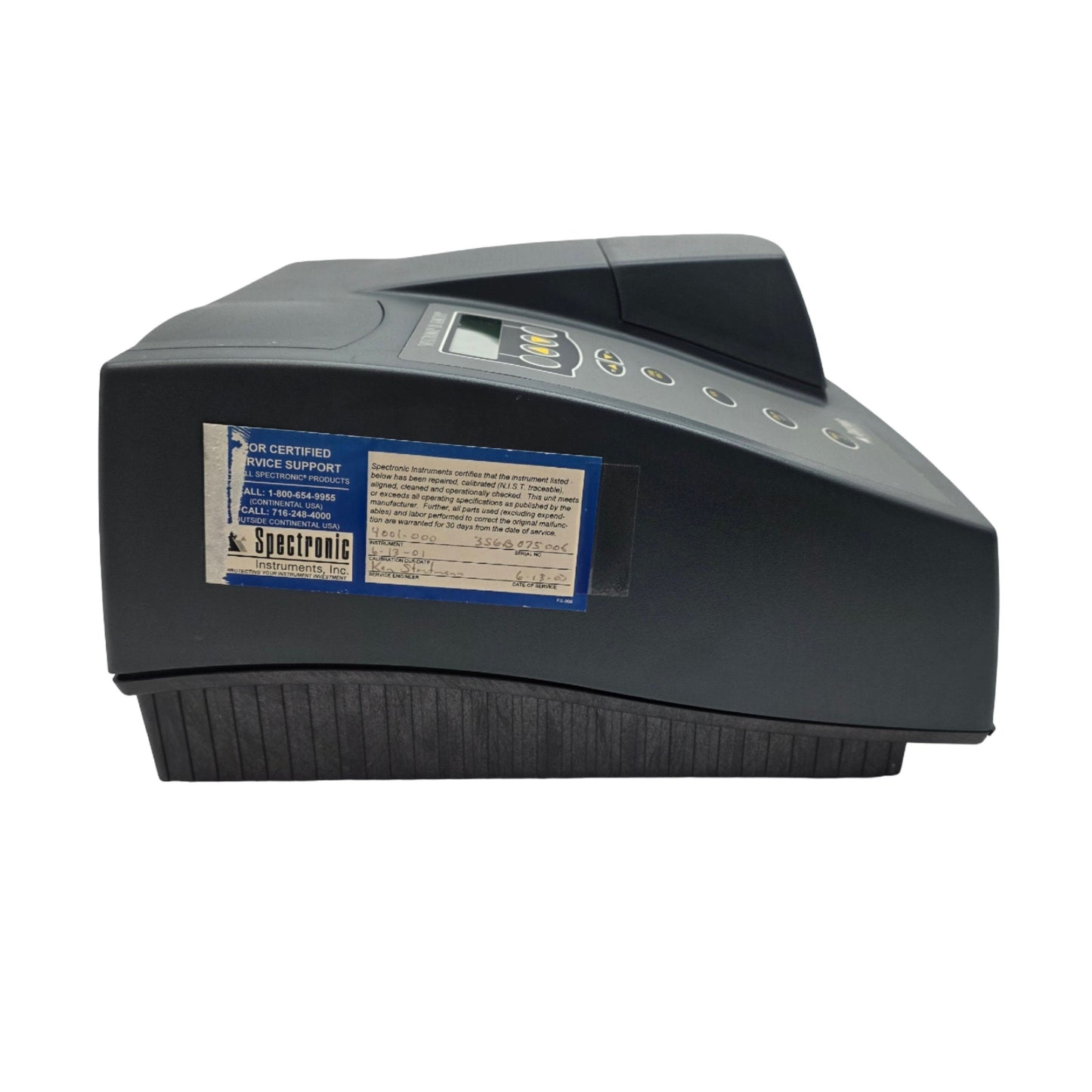 Used Spectronic Instruments 4001/4 Genesys 20 Visible Spectrometer 325 To 1100nm 120V