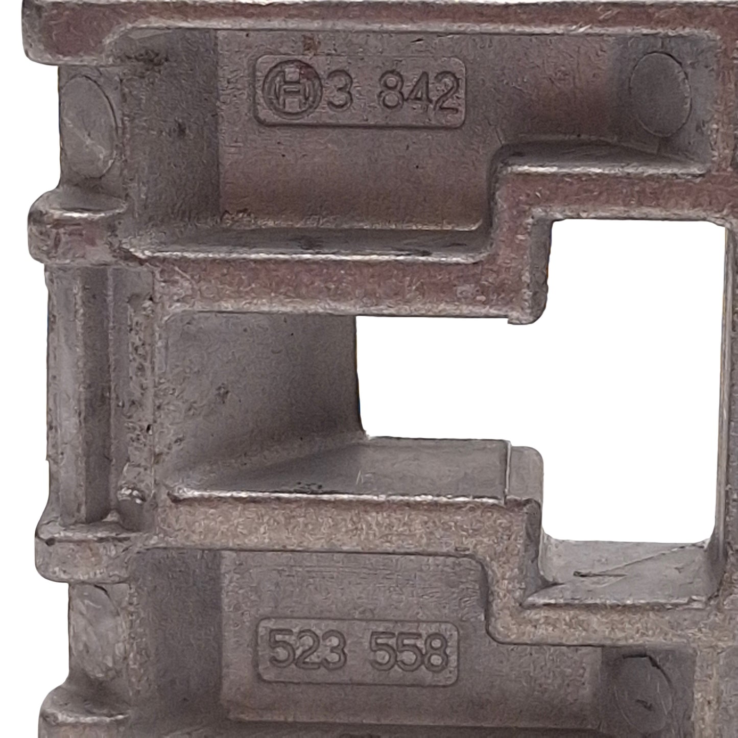 Used Lot of 10 Bosch Rexroth 3842523558 Aluminum Corner Bracket, Slot-10, 45x45mm