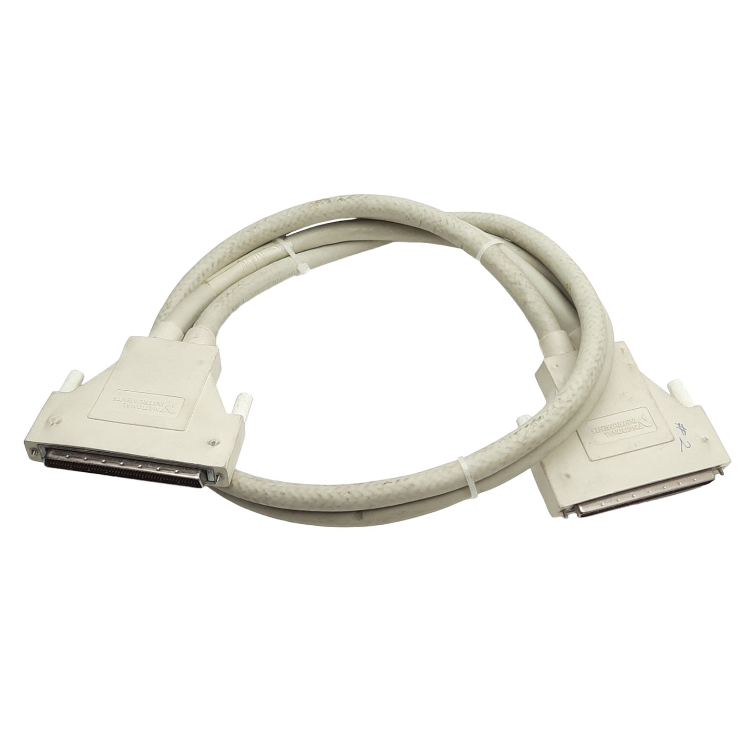 Used National Instruments 182853A-01 SH100M-100M Cable, 100-Pin SCSI Male, 1 Meter