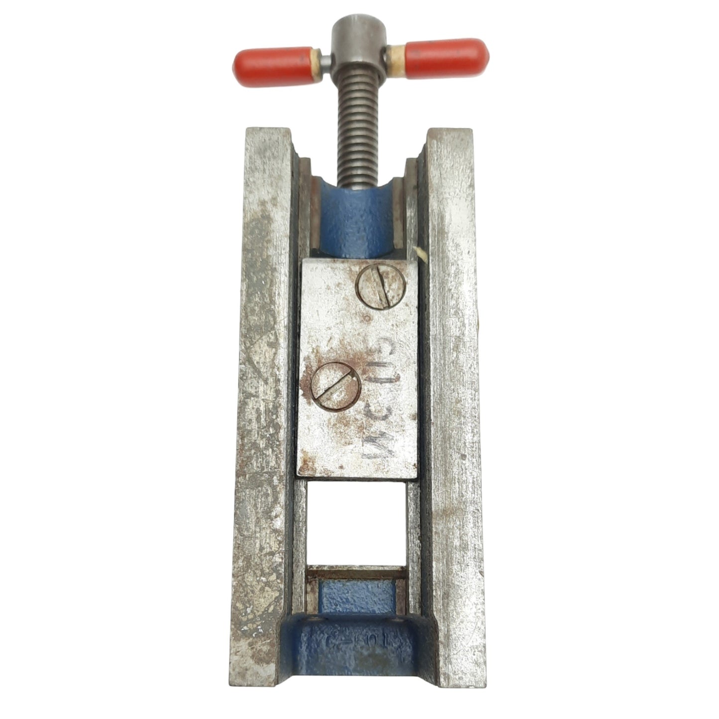Used Stanley C-601 Drill Press Vise 2-1/4in Jaw Opening, 5.3in x 2.2in Base