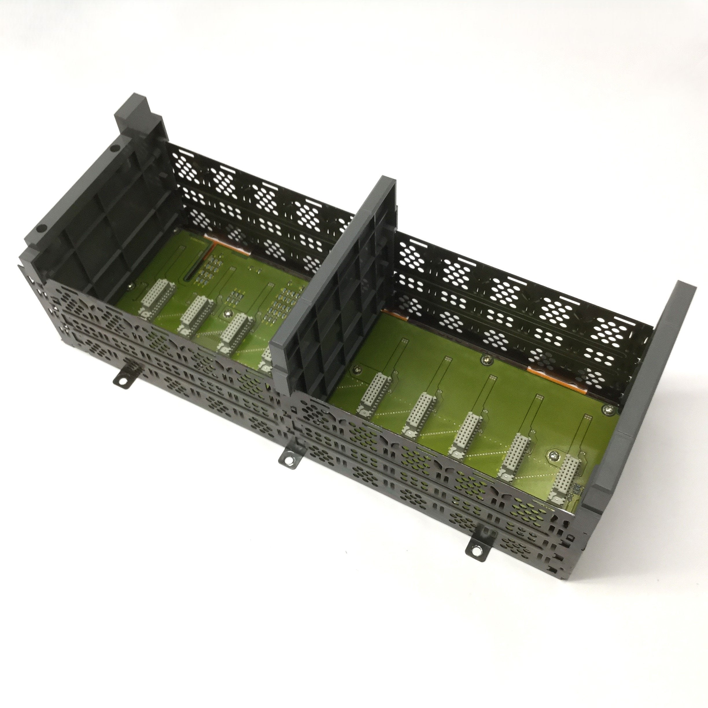 Allen Bradley 1746-A10 Ser B SLC500 10-Slot Modular PLC Chassis Rack ...