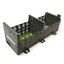 Used Allen Bradley 1746-A10 Ser B SLC500 10-Slot Modular PLC Chassis Rack