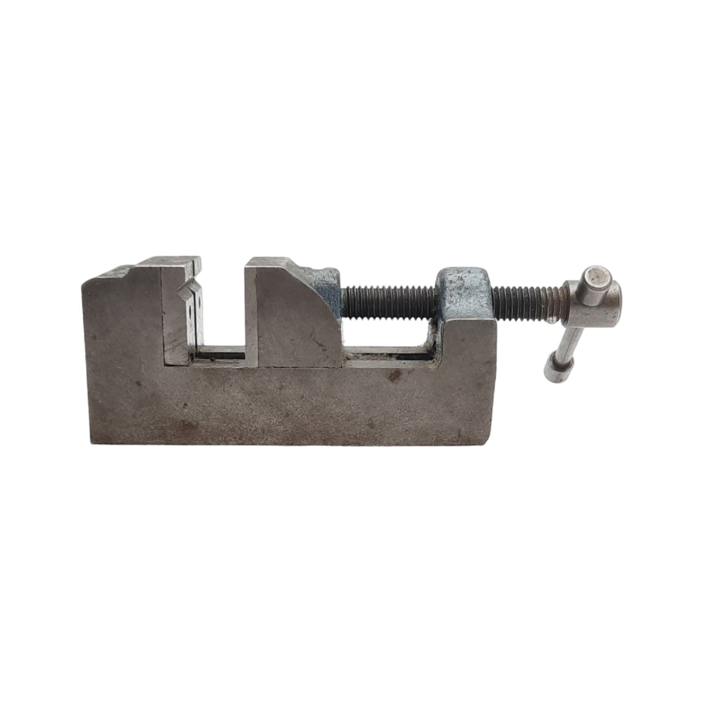 Used Palmgren 9612152 Grooved Drill Press Vise 1-1/2in Jaw Opening, 1-1/2in Jaw Width