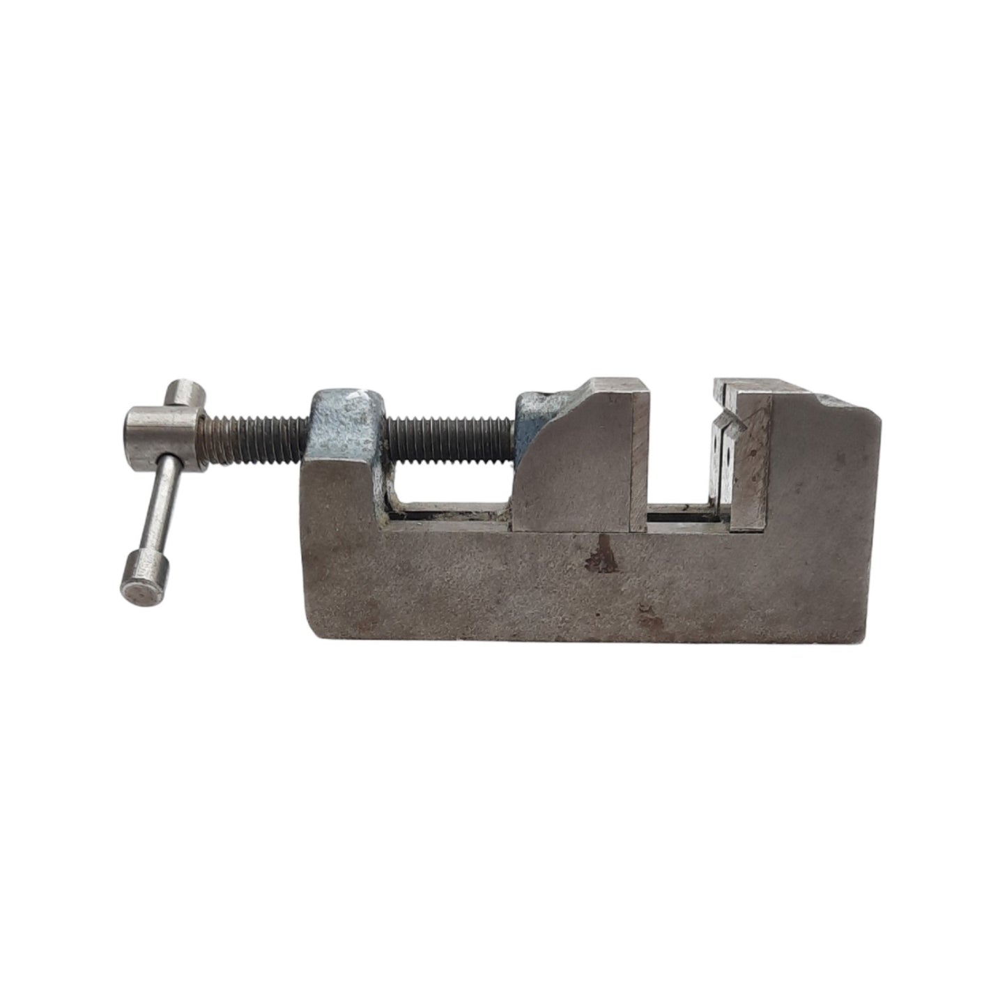 Used Palmgren 9612152 Grooved Drill Press Vise 1-1/2in Jaw Opening, 1-1/2in Jaw Width