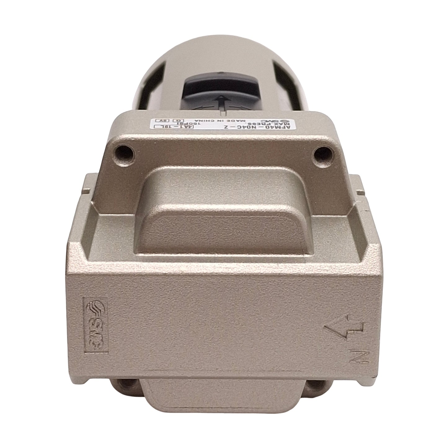 Used SMC AFM40-N04C-Z Mist Separator, 0.3µm Filter, 150PSI, 1/2NPT, ø3/8in P2C Drain