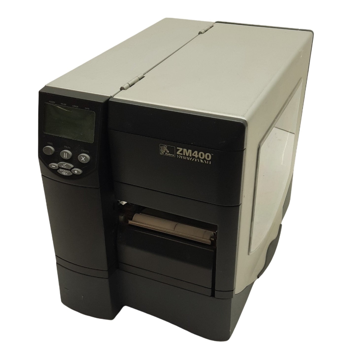 Used Zebra ZM400 Thermal Label Printer 300dpi, 8in/sec, 4.09in Width, 100-240VAC