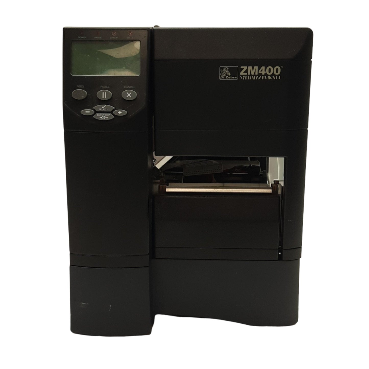 Used Zebra ZM400 Thermal Label Printer 300dpi, 8in/sec, 4.09in Width, 100-240VAC