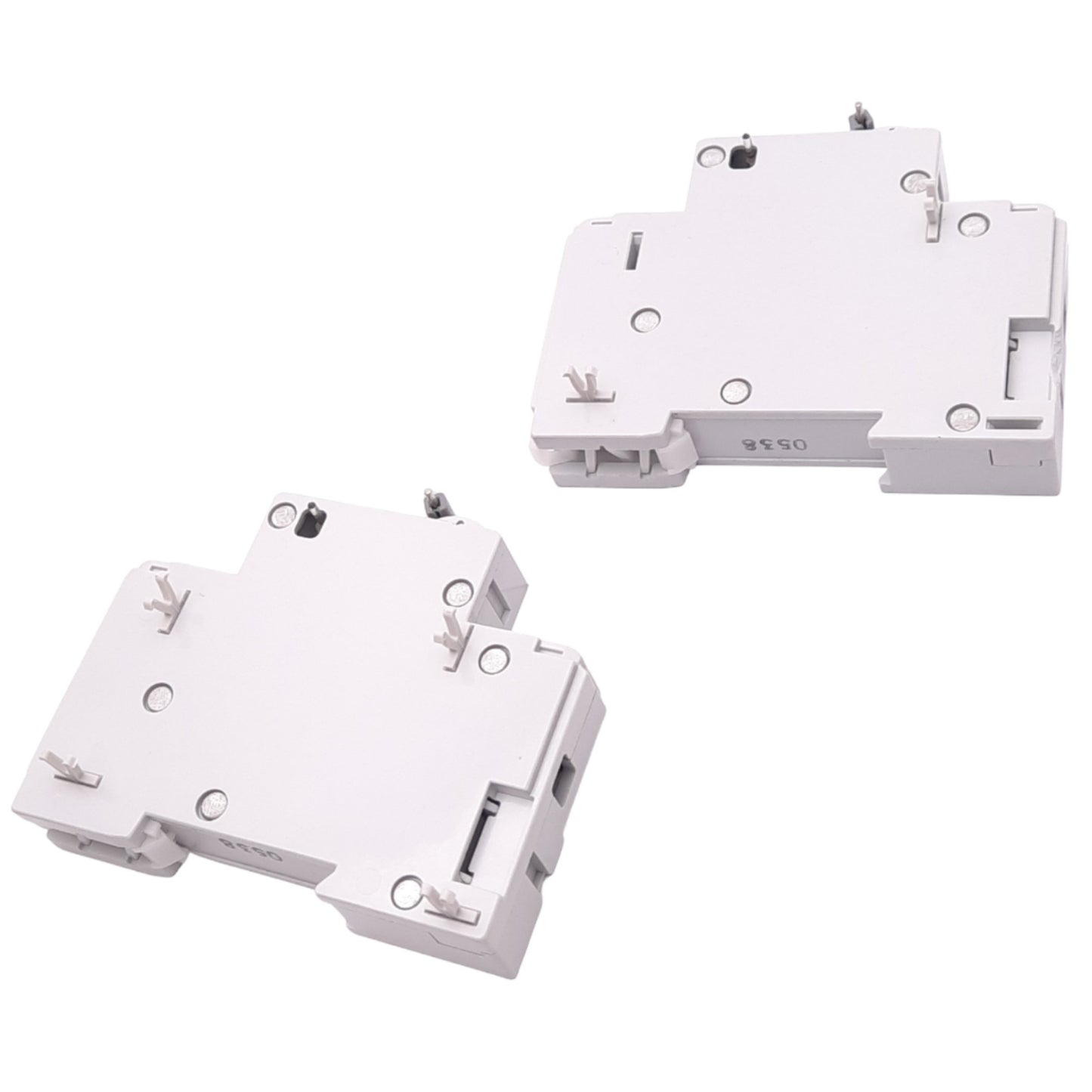 Used Lot of 2 Allen Bradley 1492-ACBH1 Auxiliary Circuit Breakers, 1-Pole, 1A 125VDC