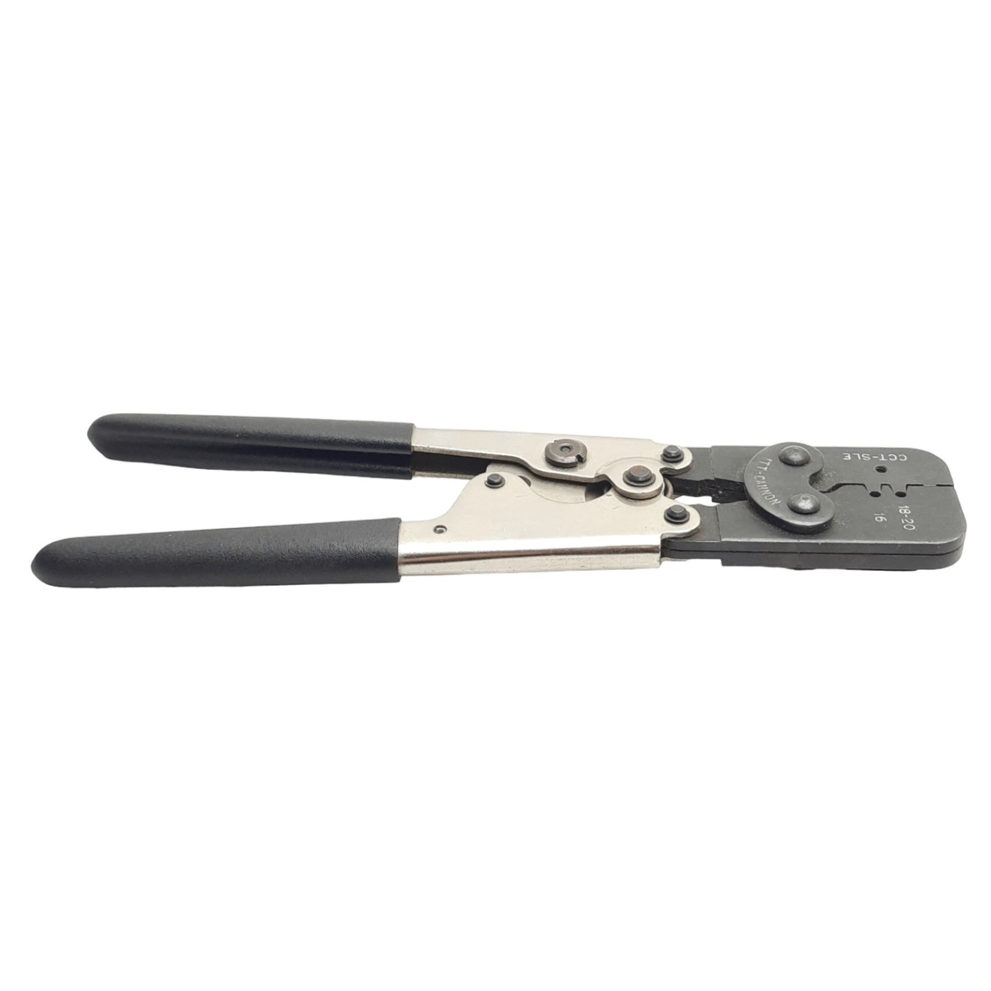 Used ITT Cannon CCT-SLE Pin And Socket Hand Crimp Tool, For 16-18-20AWG