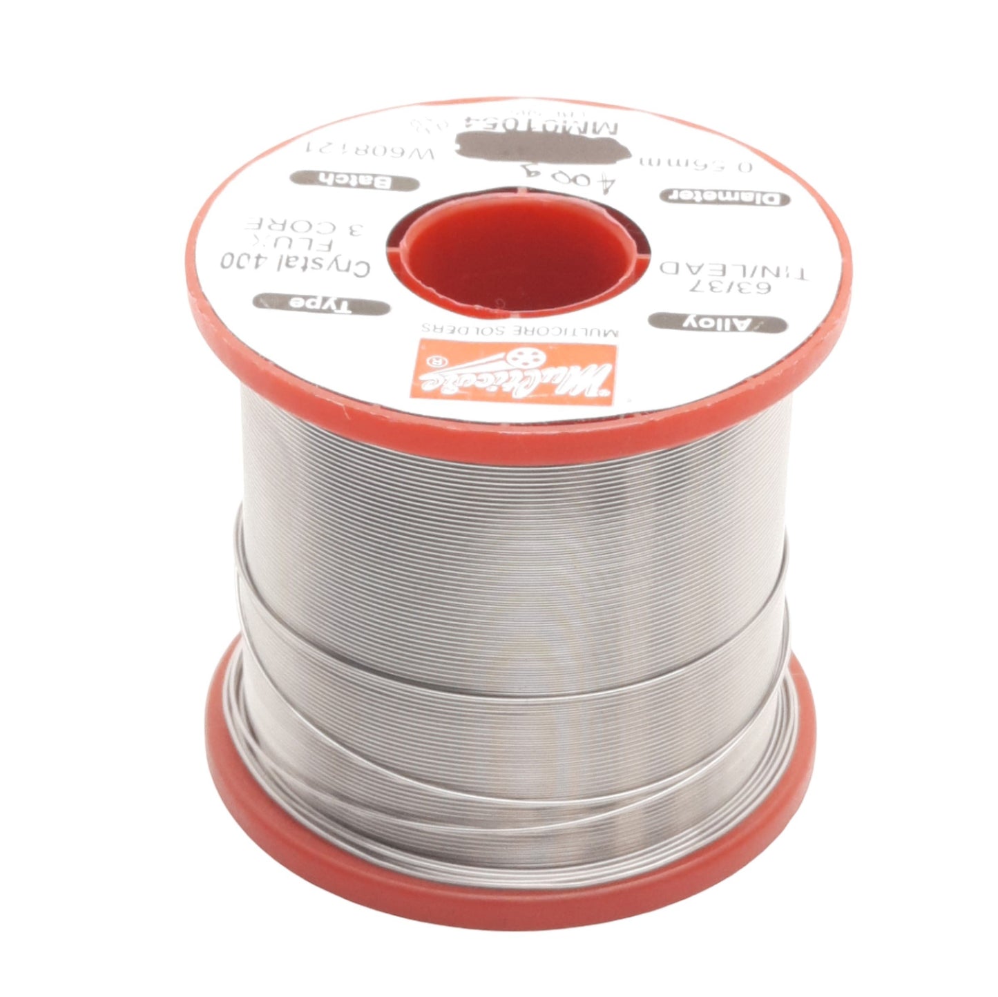 Used Multicore MM01054 No Clean Core Solder, Sn63/Pb37 0.022" /0.56mm, 400grams