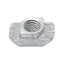 Used Lot of 30 80/20 13132 Standard Drop-in T-Nut 45 Series, M8 x 1.25, 19.6x10x8.7mm