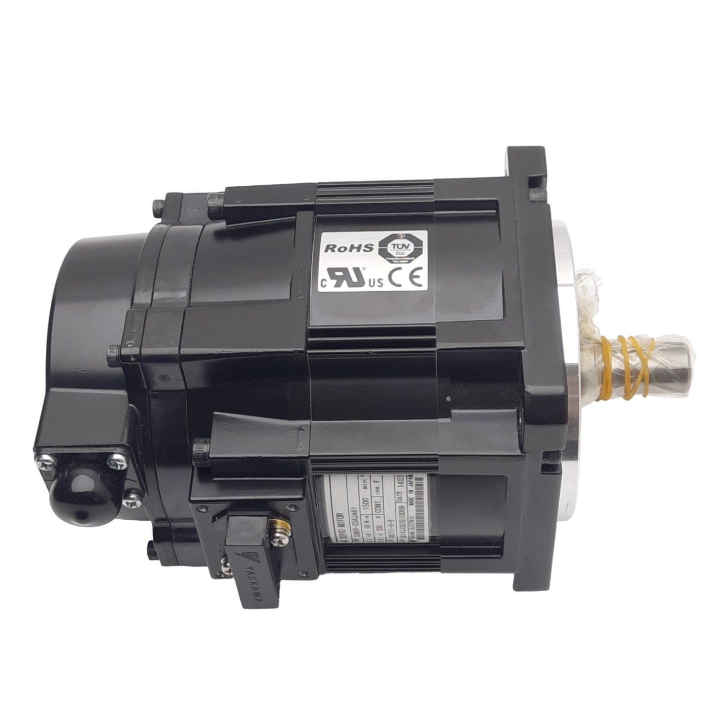 New Yaskawa SGMGV-03A3A61 Sigma 5 Servo Motor, 0.3kW, 1.96Nm, 1500rpm, 200VAC 2.8A