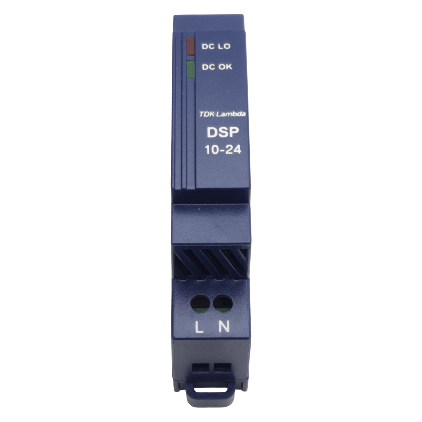 New TDK-Lambda DSP10-24 Power Supply, 100-240VAC In, 24VDC 10W Out, DIN Rail