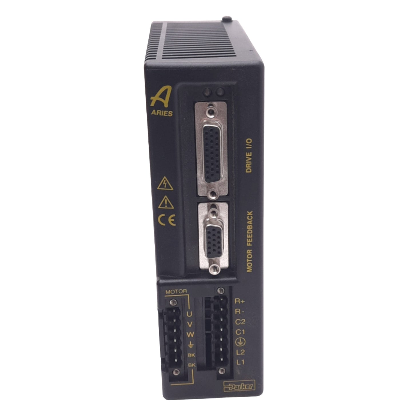 Used Parker AR-01SE Aries Single Axis Servo Drive, 170/340VDC 1A, RS-232, 120/240VAC