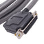 Used SMC VA971017A15 Shielded Cable, D-Sub 25-Pin 90° Female, 15ft Length