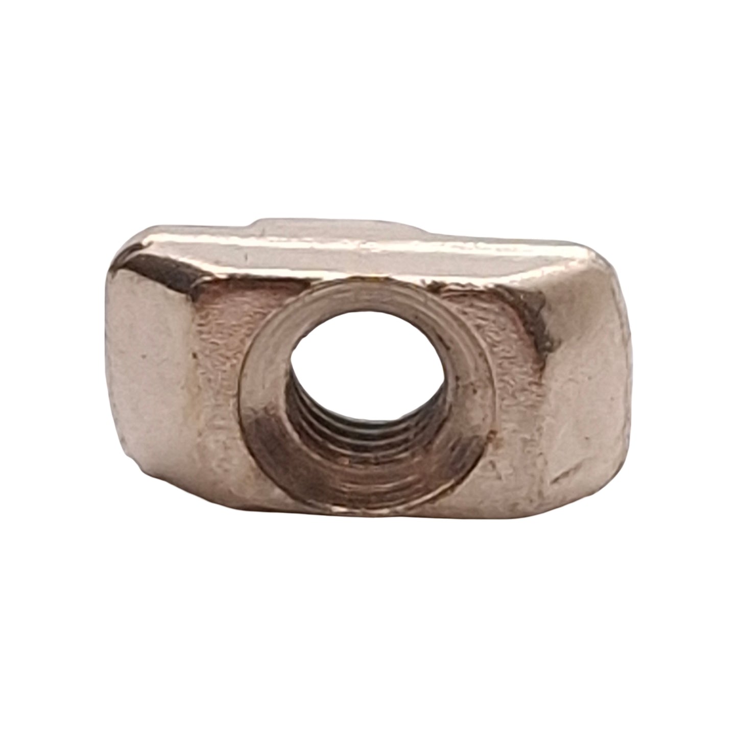 Used Lot of 50 80/20 14164 Standard Drop-In T-Nut, Zinc Finish, 10/25 Series, M4x0.7