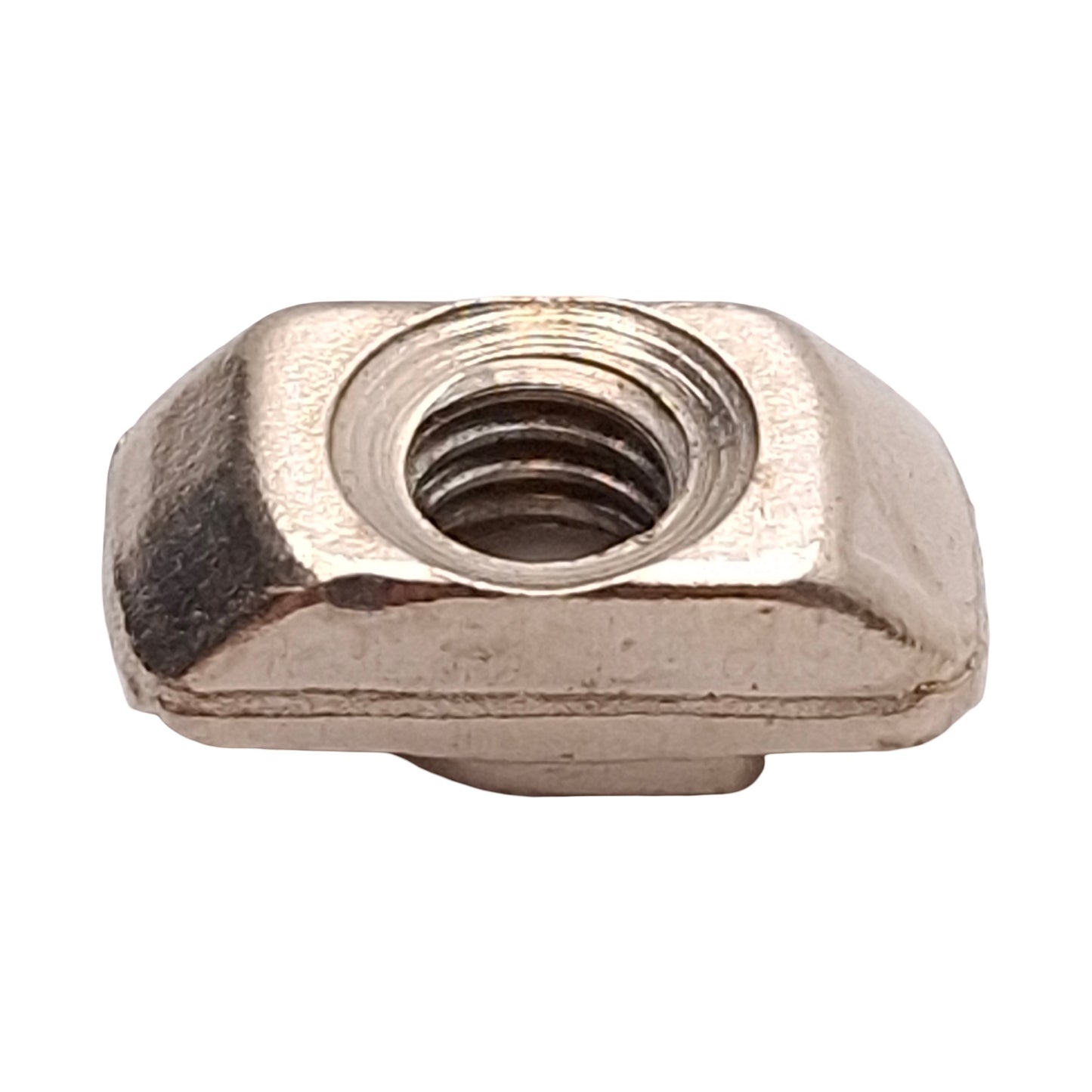 Used Lot of 50 80/20 14164 Standard Drop-In T-Nut, Zinc Finish, 10/25 Series, M4x0.7