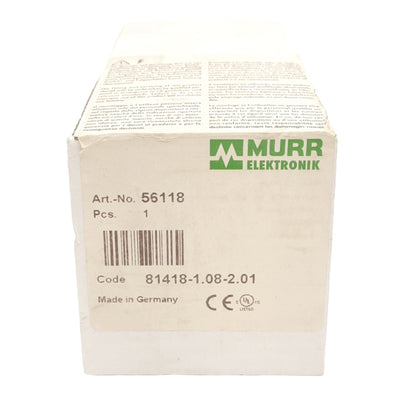 New Murr Elektronik 56118 Cube20 DO32 Digital Output Module, 32-Output, 24VDC