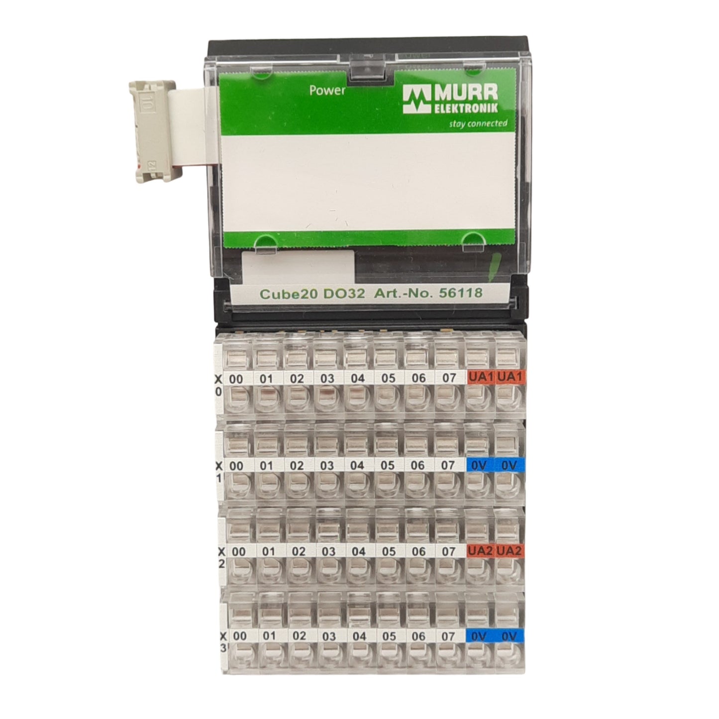 New Murr Elektronik 56118 Cube20 DO32 Digital Output Module, 32-Output, 24VDC