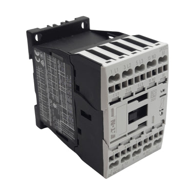 New – Open box Eaton XTCEC012B10TD Conatctor 3-Pole 1NO 20A 600VAC, 24VDC Coil *Cracked Casing*