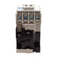 Used Mitsubishi S-N10 Contactor, 3P + 1NC Aux, 20A, 5HP @ 3Ø 600VAC, 100-110VAC Coil