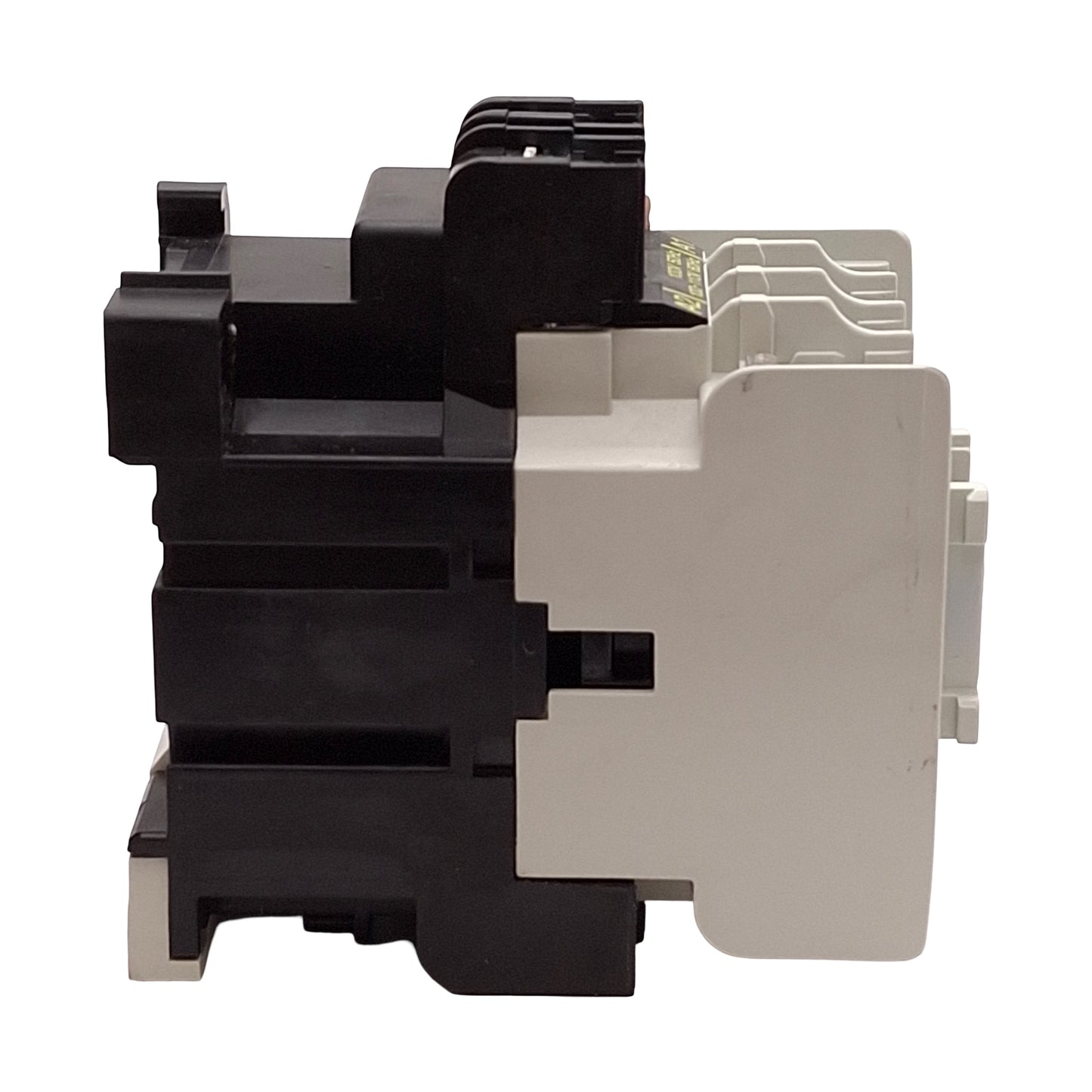 Used Mitsubishi S-N10 Contactor, 3P + 1NC Aux, 20A, 5HP @ 3Ø 600VAC, 100-110VAC Coil