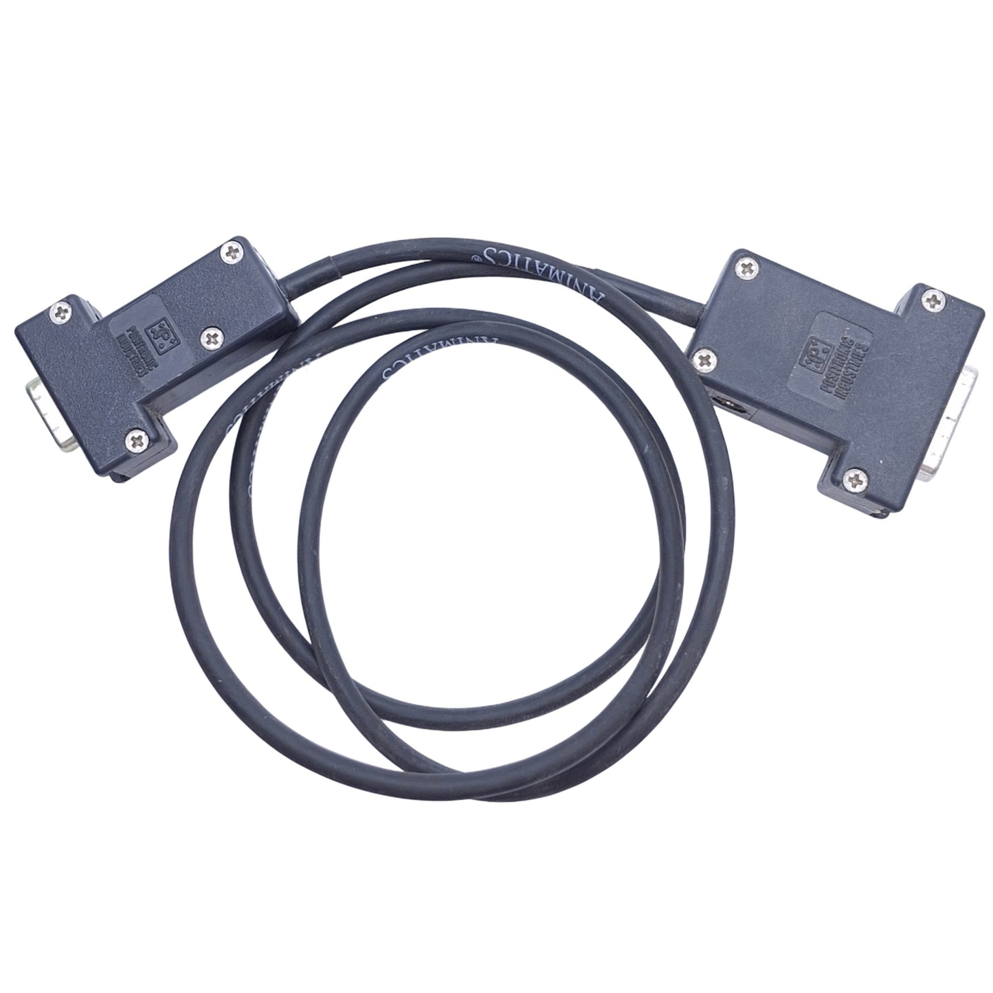 Used Moog Animatics CBLSM1-DEMO Power & Communications Cable 1m Length, 7W2, RS-232