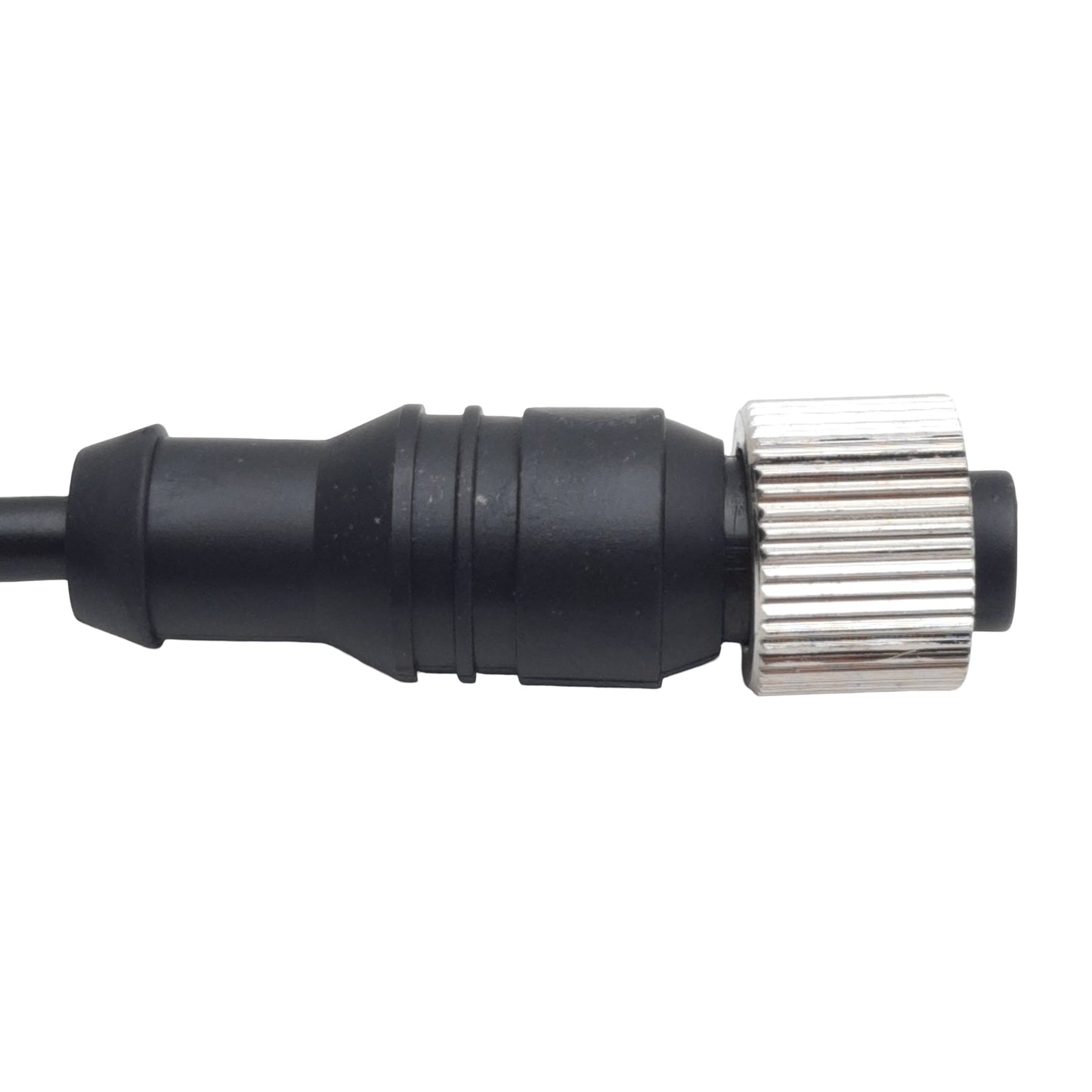 New Lot of 2 Mencom NANTDC-3MFP-5M Cordset, 3-Pin M12 Female to 3-Pin M8 Male, 5m