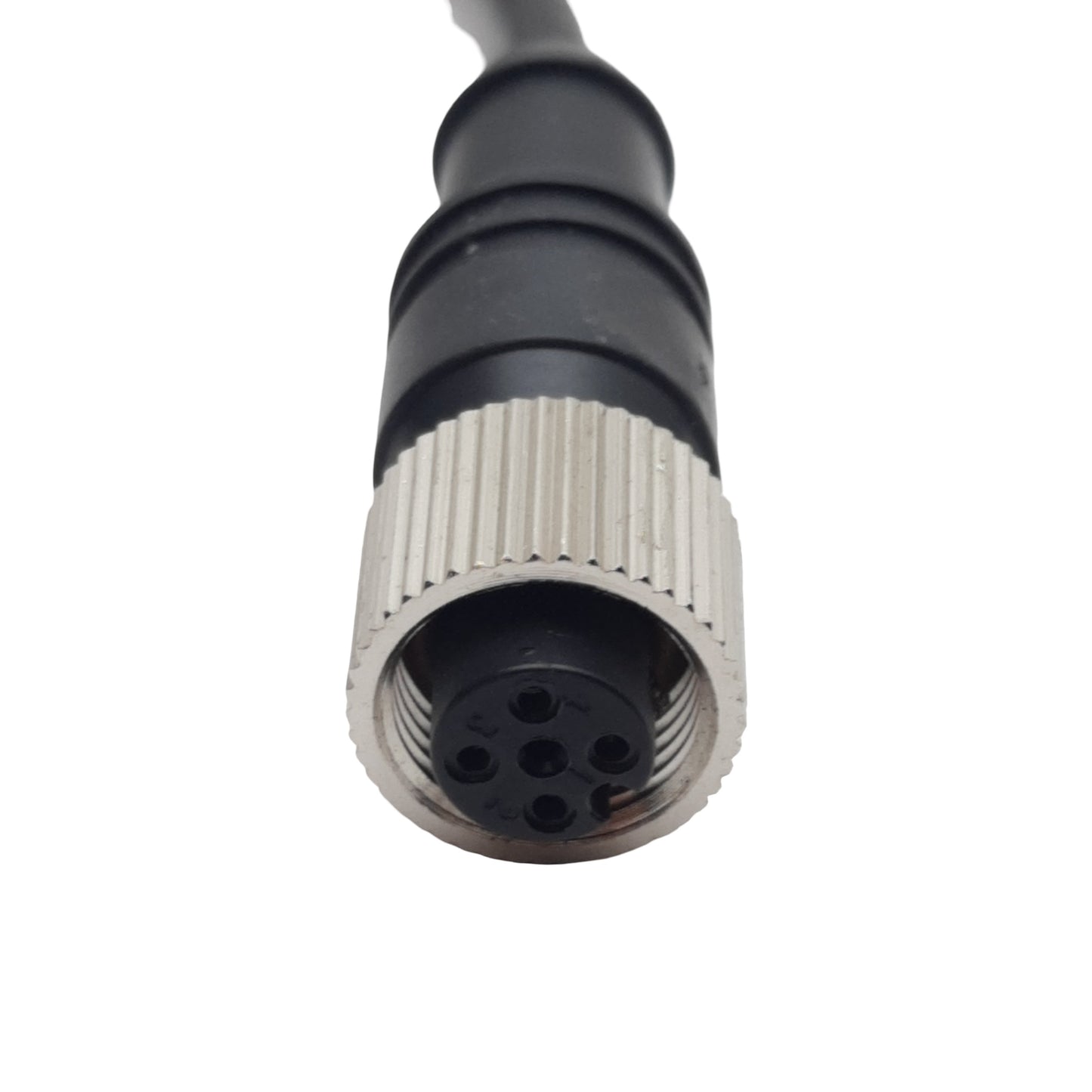 New Lot of 2 Mencom NANTDC-3MFP-5M Cordset, 3-Pin M12 Female to 3-Pin M8 Male, 5m