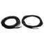 Used Lot of 2 Mencom NAN-T-4MP-5M Cordset, 4-Pin M8 Male to Leads, 60VAC/VDC 3A, 5m