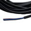 Used Lot of 2 Mencom NAN-T-4MP-5M Cordset, 4-Pin M8 Male to Leads, 60VAC/VDC 3A, 5m