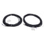 New Lot of 2 Mencom NAN-T-3MP-5M Cordset, 3-Pin M8 Male to Leads, 60VAC/VDC 3A, 5m