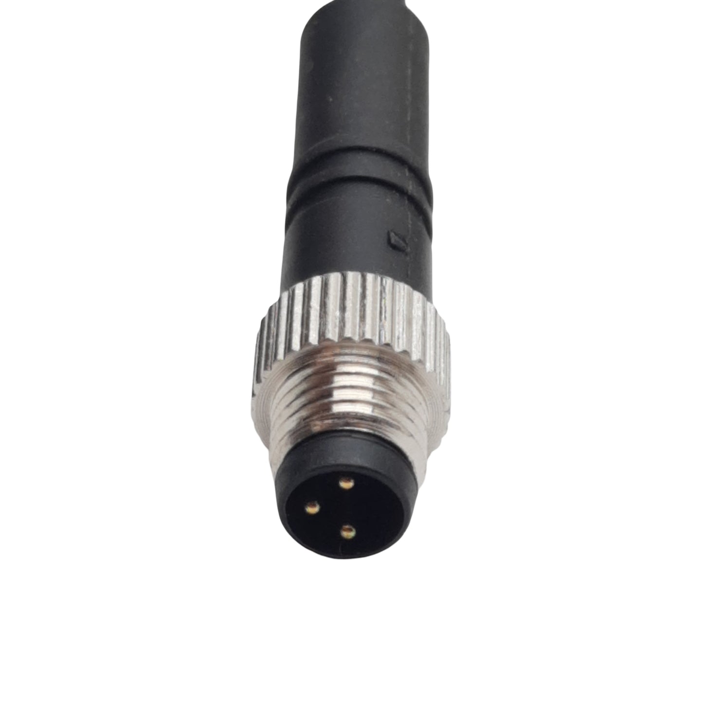 New Lot of 2 Mencom NAN-T-3MP-5M Cordset, 3-Pin M8 Male to Leads, 60VAC/VDC 3A, 5m