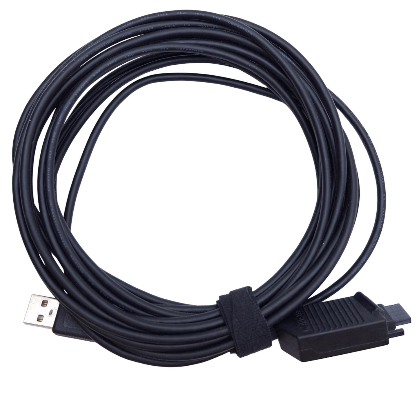 Used Wago 750-923/000-001 Configuration Cable 5m , 4-Pole Male Connector USB Type-A