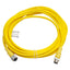 New Mencom MDC-5MFP-5M Cordset, 5-Pin M12 Male to 5-Pin M12 Female, 300VAC 4A, 5m