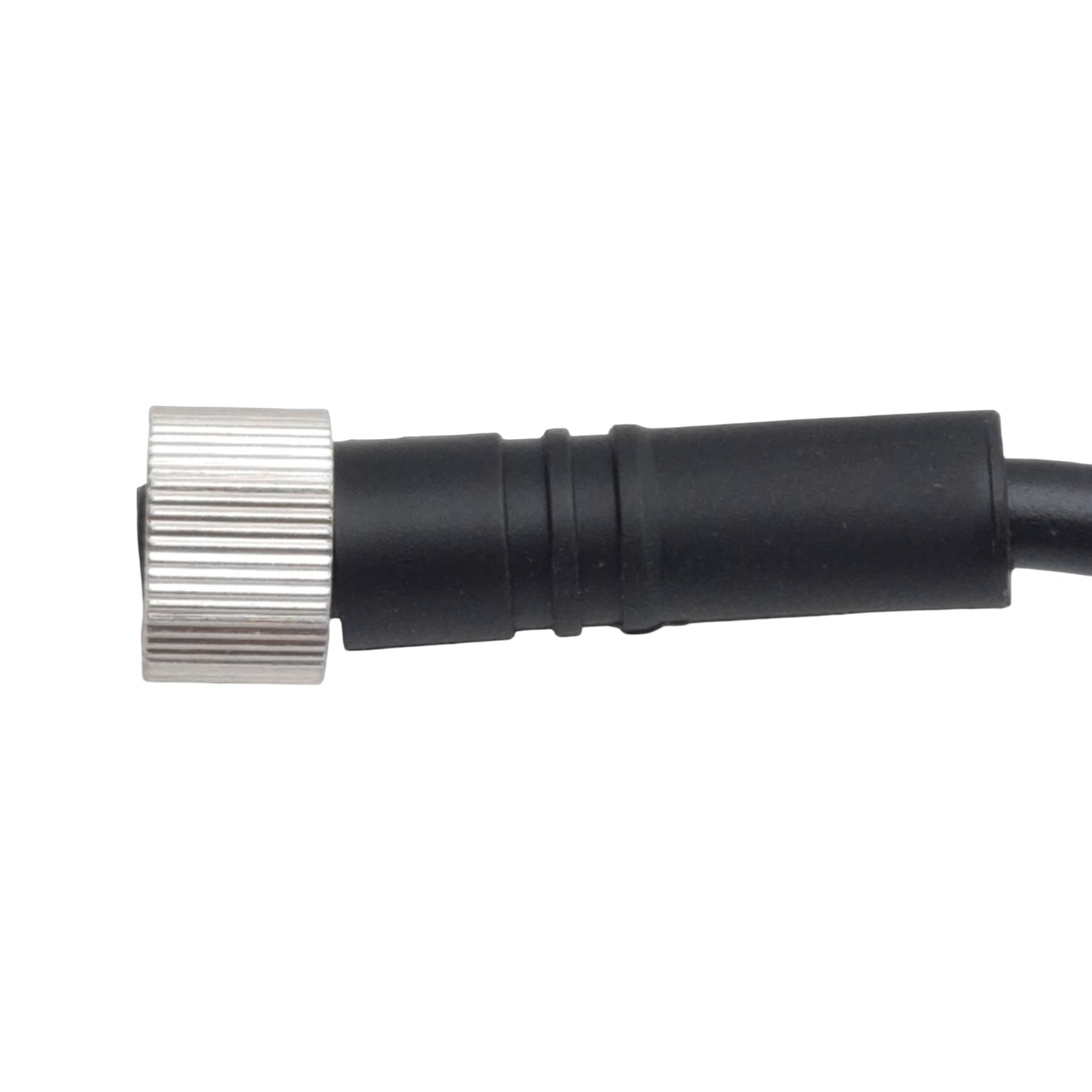 New Mencom MDNT-4MFP-5M Cordset, 4-Pin M12 Male to 4-Pin M8 Female, 60VAC/DC 3A, 5m