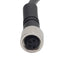 New Mencom MDNT-4MFP-5M Cordset, 4-Pin M12 Male to 4-Pin M8 Female, 60VAC/DC 3A, 5m