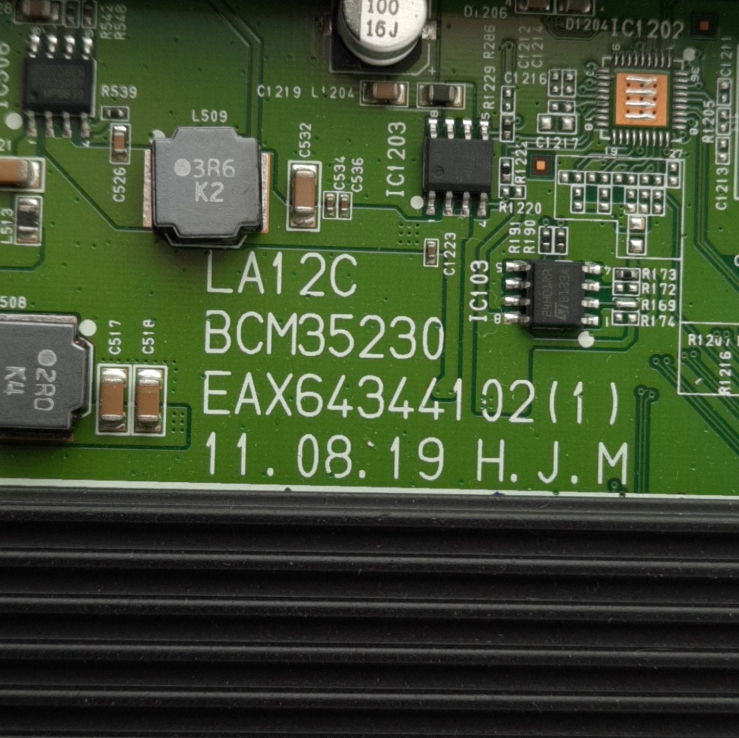Used LG BCM352230 EAX64344102 LA12C Television Control Board For 47LW6500 & 55LW5700