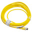 Used Lot of 2 Mencom MDC-3MP-5M Cordset, 3-Pin M12 Male to Leads, 300VAC/VDC 4A, 5m