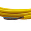 Used Lot of 2 Mencom MDC-3MP-5M Cordset, 3-Pin M12 Male to Leads, 300VAC/VDC 4A, 5m