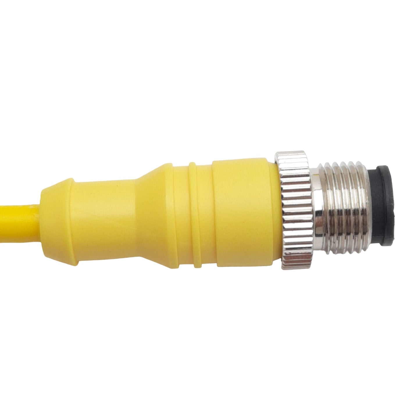 New Mencom MDC-4MP-5M Cordset, 4-Pin M12 Male to Flying Leads, 300VAC/VDC 4A, 5m