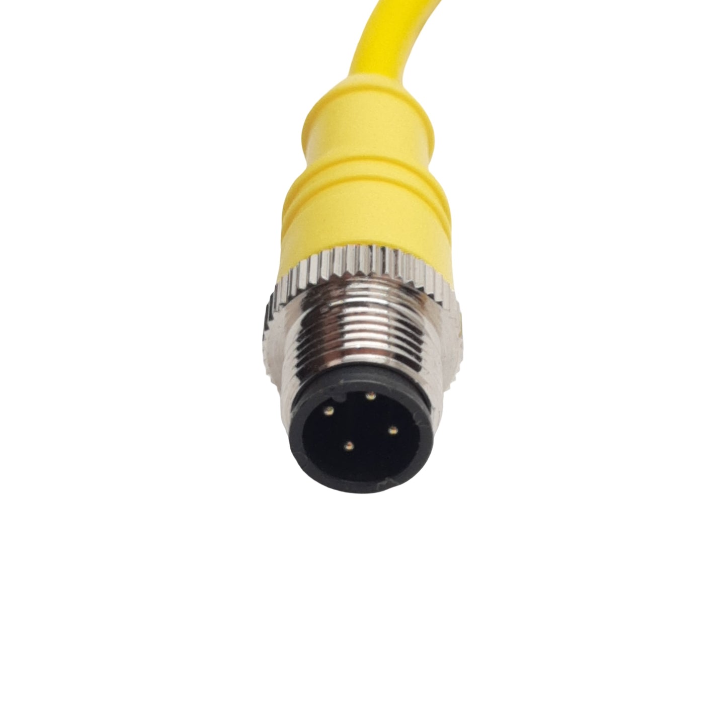 New Mencom MDC-4MP-5M Cordset, 4-Pin M12 Male to Flying Leads, 300VAC/VDC 4A, 5m