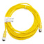 New Mencom MDC-4MFP-5M Cordset, 4-Pin M12 Male to Female, 300VAC/VDC 4A, 5m